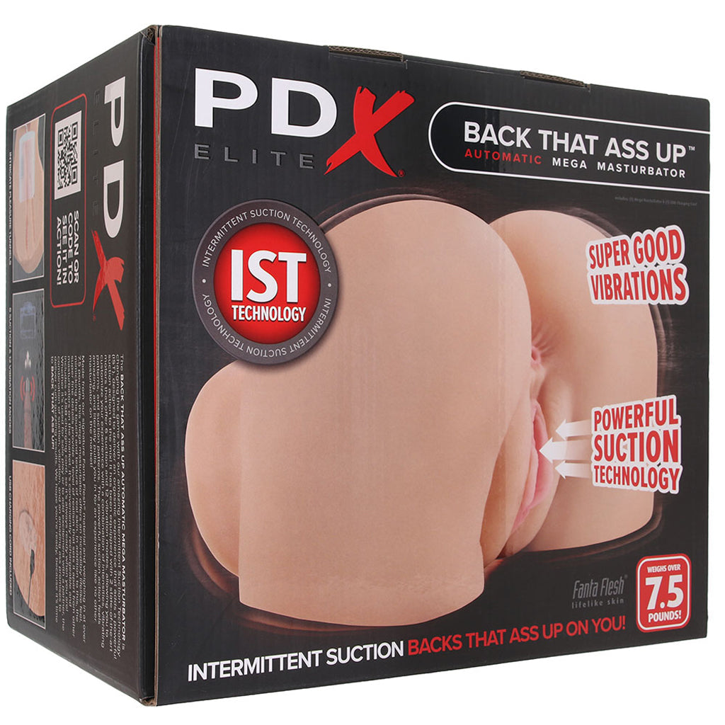 PDX Elite Back That Ass Up Suction Masturbator in Light Male Masturbators > Realistic Butts