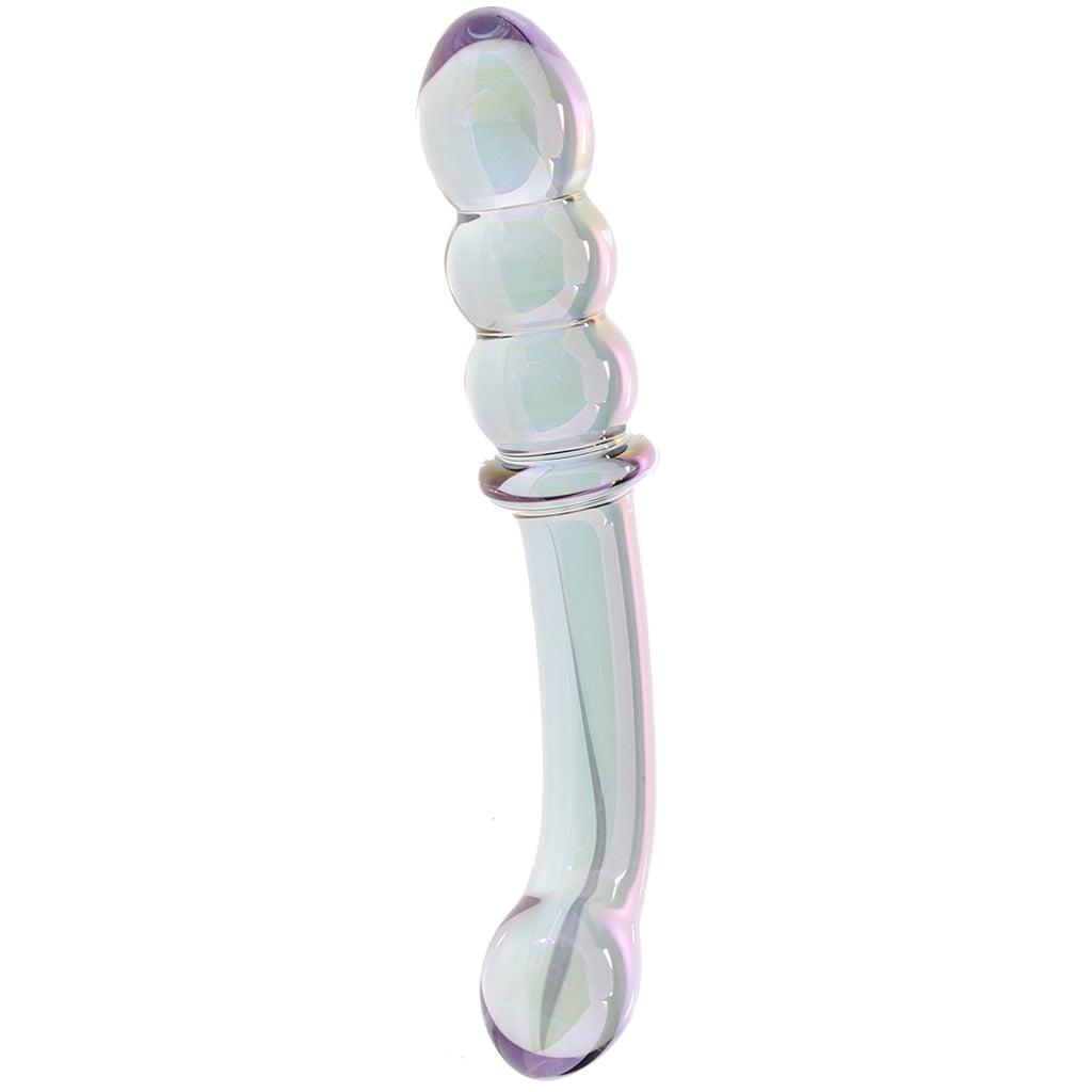 Gender X Lustrous Galaxy Glass Wand Dildo Sex Toys > G-Spot Dildos