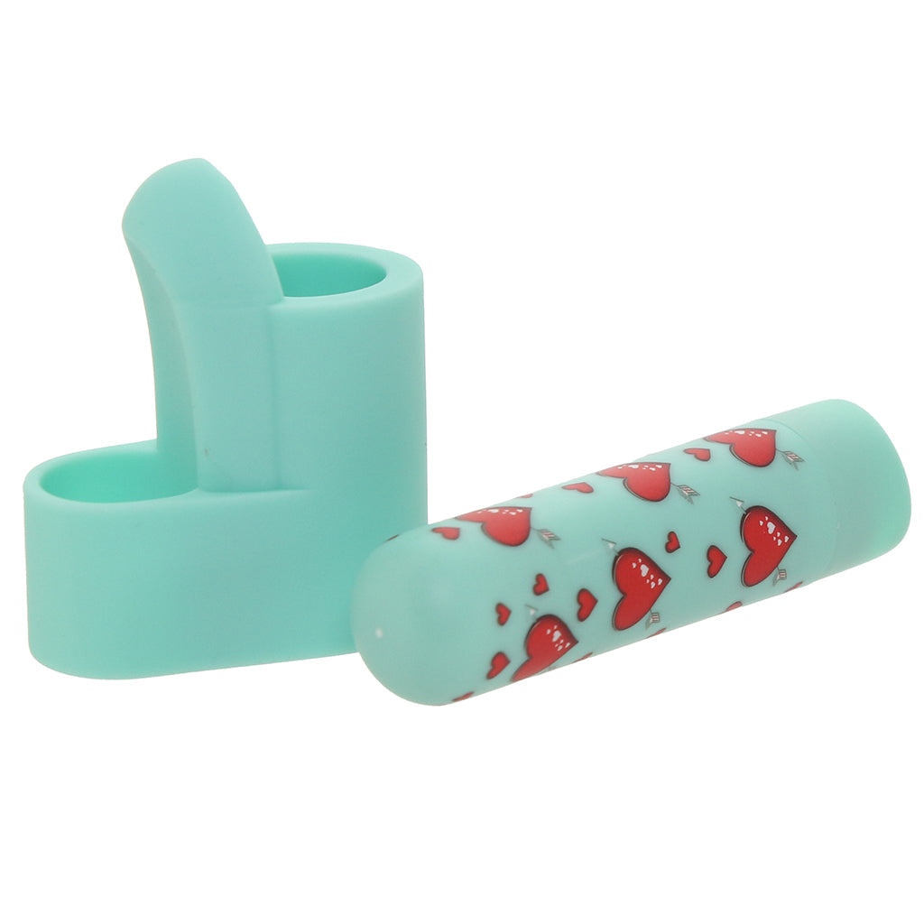 Jilly Mini Jaguar Powered Bullet Vibe with Finger Sleeve Vibrators > Bullet and Egg Vibrators