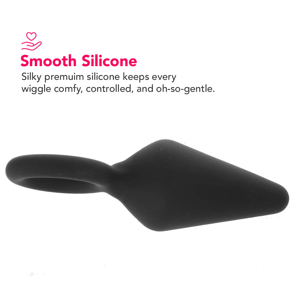 Anal Adventures Platinum Loop Plug in Small Anal Sex Toys > Butt Plugs