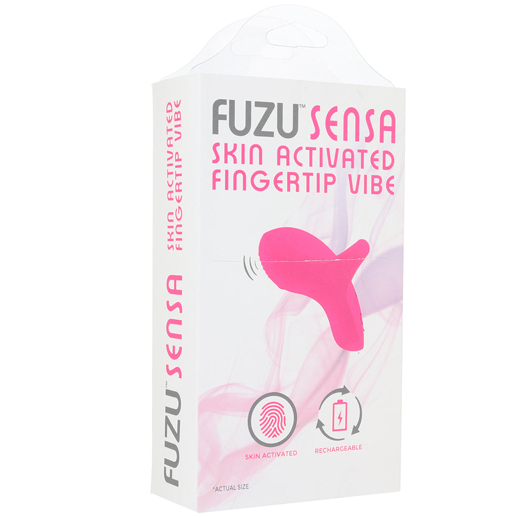 Fuzu Sensa Skin Activated Finger Vibe in Pink Vibrators > Finger Vibrators