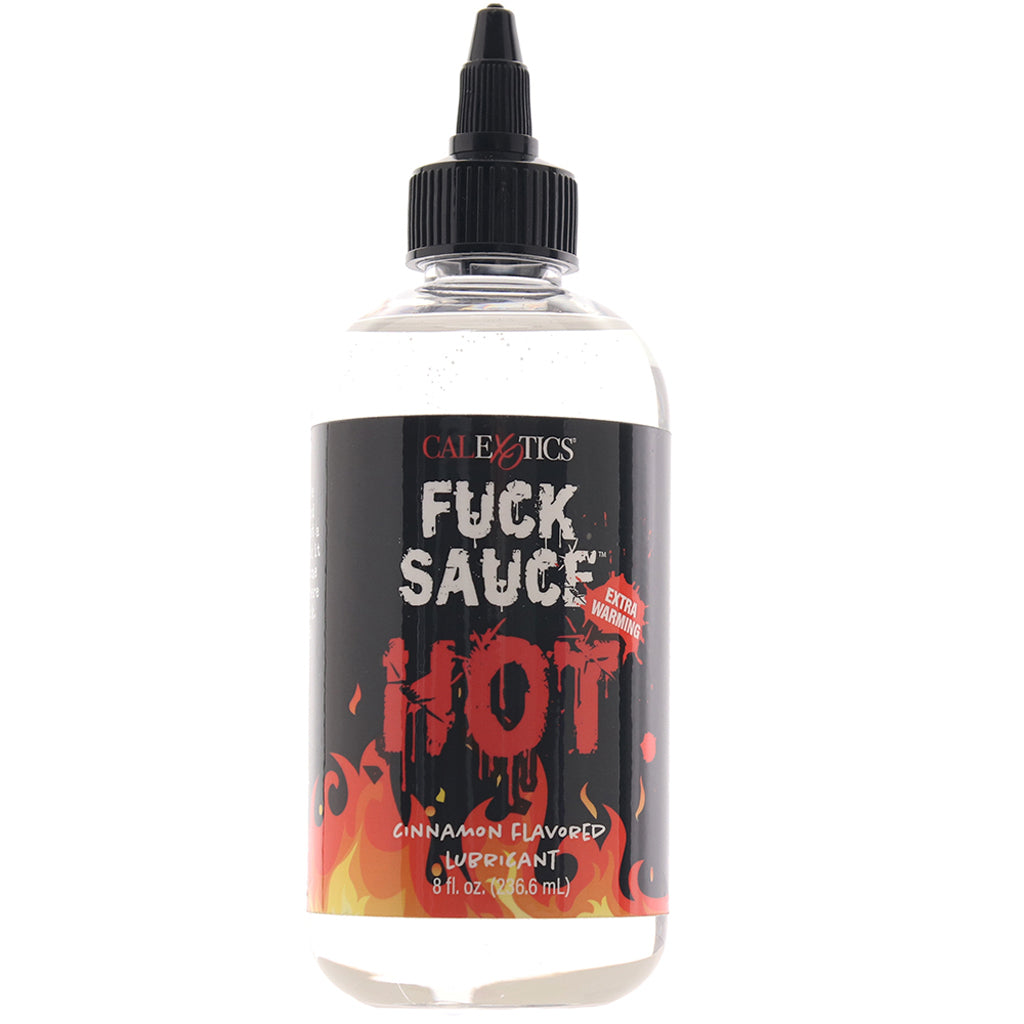 F**k Sauce Hot Warming Cinnamon Lube in 8oz Lubes and Lotions > Water Based Sex Lubes