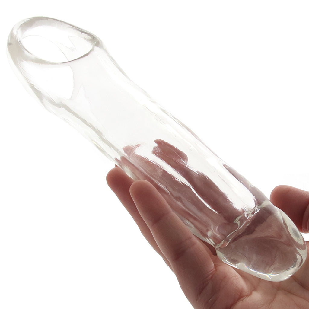 Size Up 3 Inch Extender with Ball Loop in Clear Male Enhancement > Extenders and Sleeves
