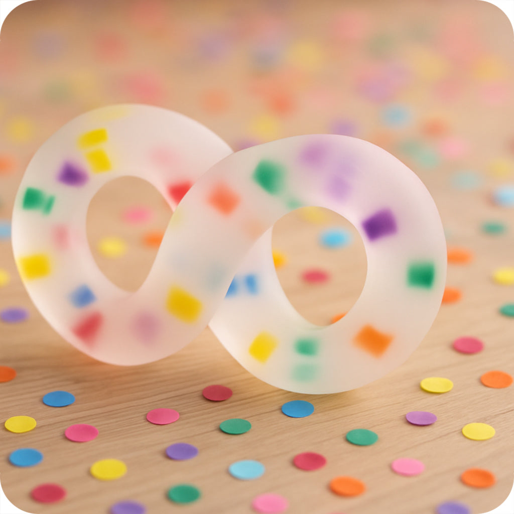 Alpha Crazy 8 Party Silicone Cock Ring Cock Rings