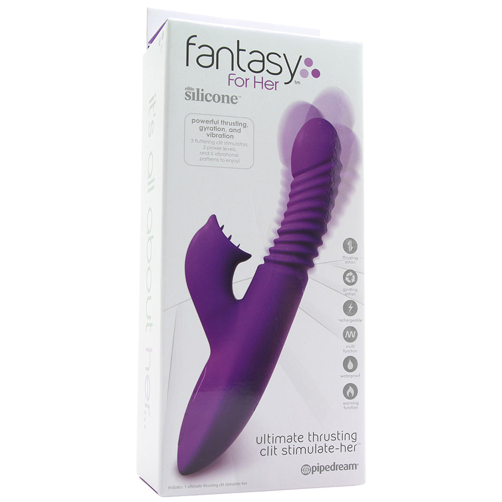 Ultimate Thrusting Clit Stimulate-Her Vibrators > Rabbit Vibrators
