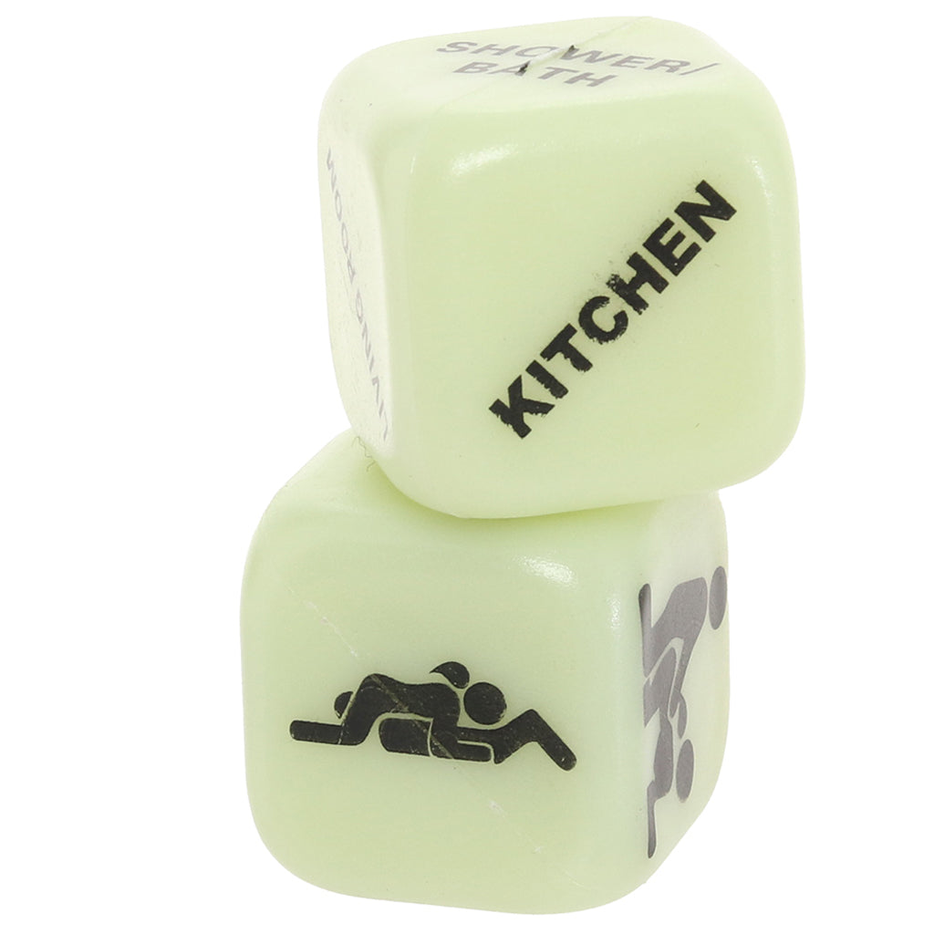 Glow in the Dark Sex Dice Sensual Love > Games