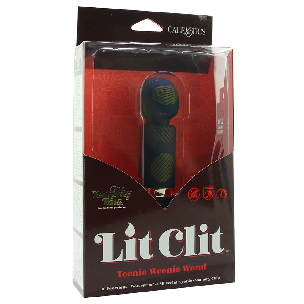 Naughty Bits Lit Clit Teeny Weenie Wand Vibrators > Clitoral Stimulators