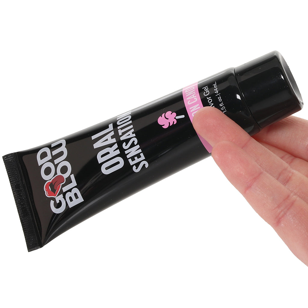 Good Blow Oral Sensation Gel 1.5oz/44.4ml in Cotton Candy Lubes and Lotions > Sexual Stimulants