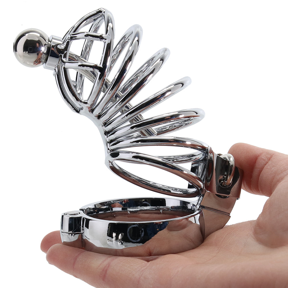 Blue Line Urethral Play Cage Bondage and Fetish > Cock and Ball Devices