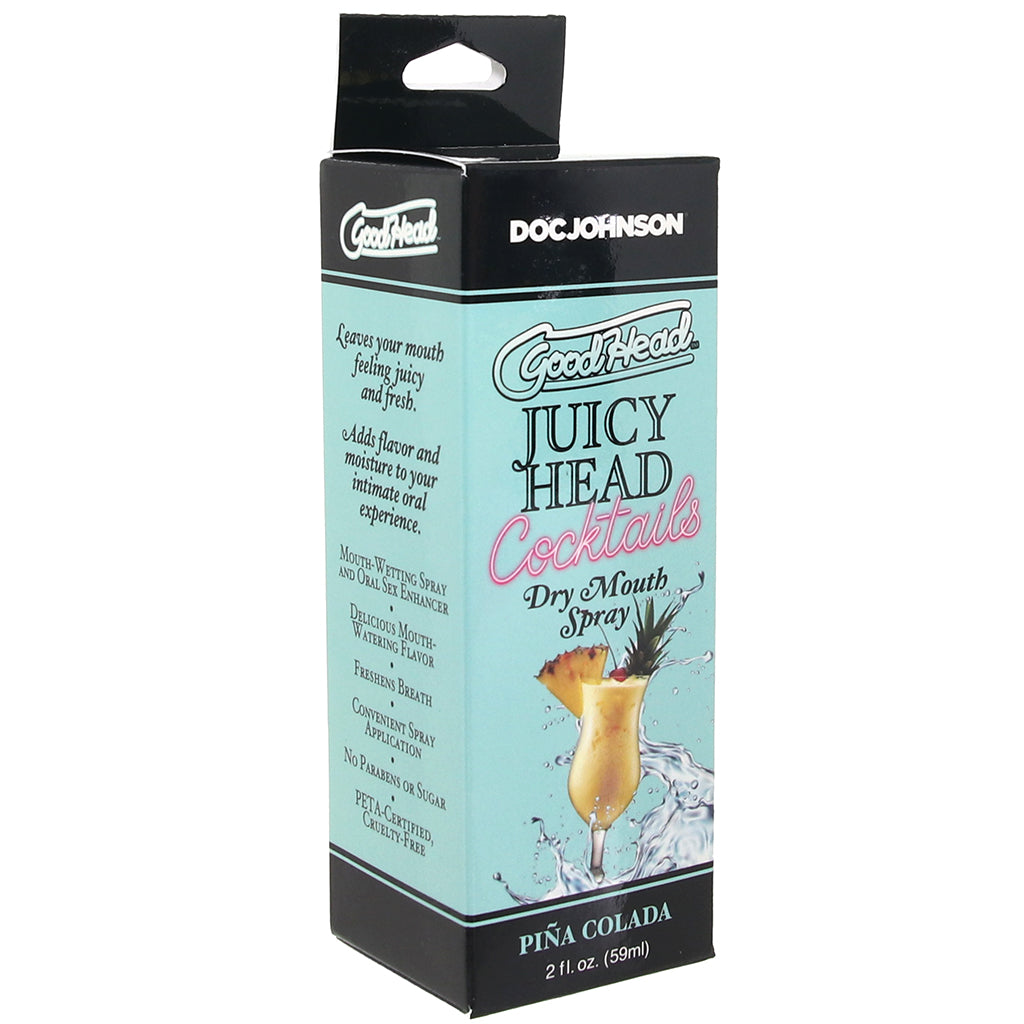 GoodHead Juicy Mouth Spray 2oz/59ml in Piña Colada Lubes and Lotions > Flavored Sex Lubes