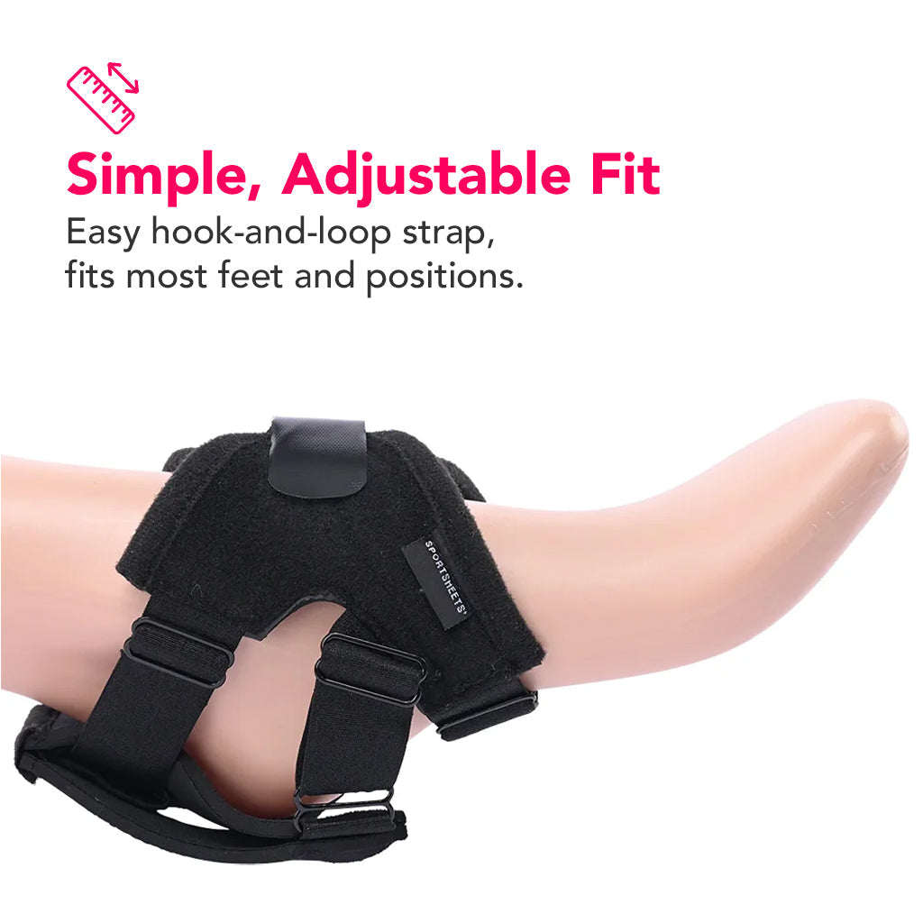 Pivot Flex Foot Strap-On Dildo Sex Toys > Strap-On and Harnesses