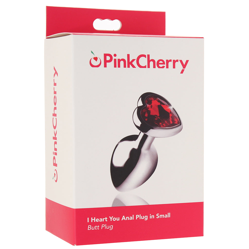 PinkCherry I Heart You Anal Plug in Small Anal Sex Toys > Butt Plugs