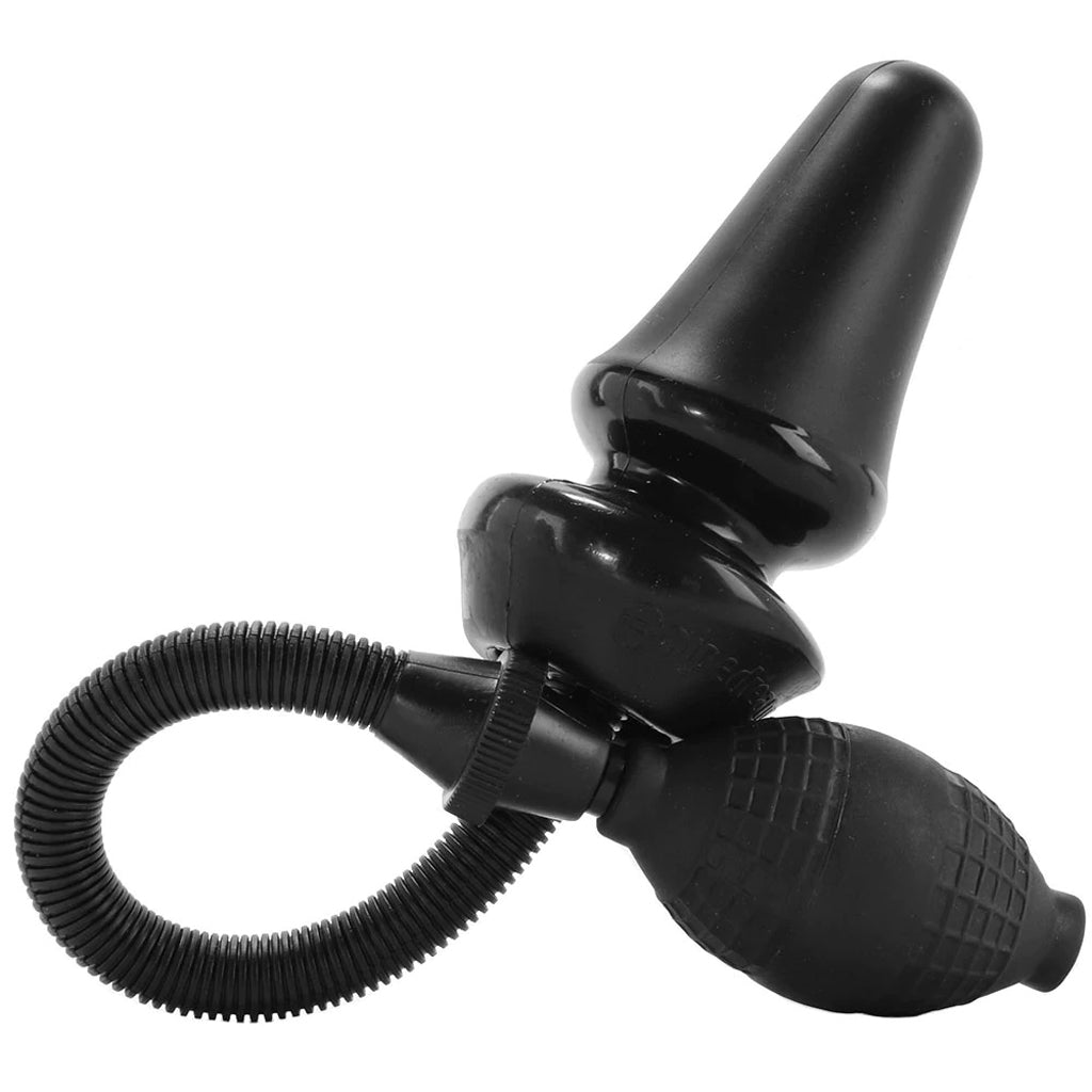 Anal Fantasy Inflatable Silicone Anal Plug in Black Anal Sex Toys > Butt Plugs
