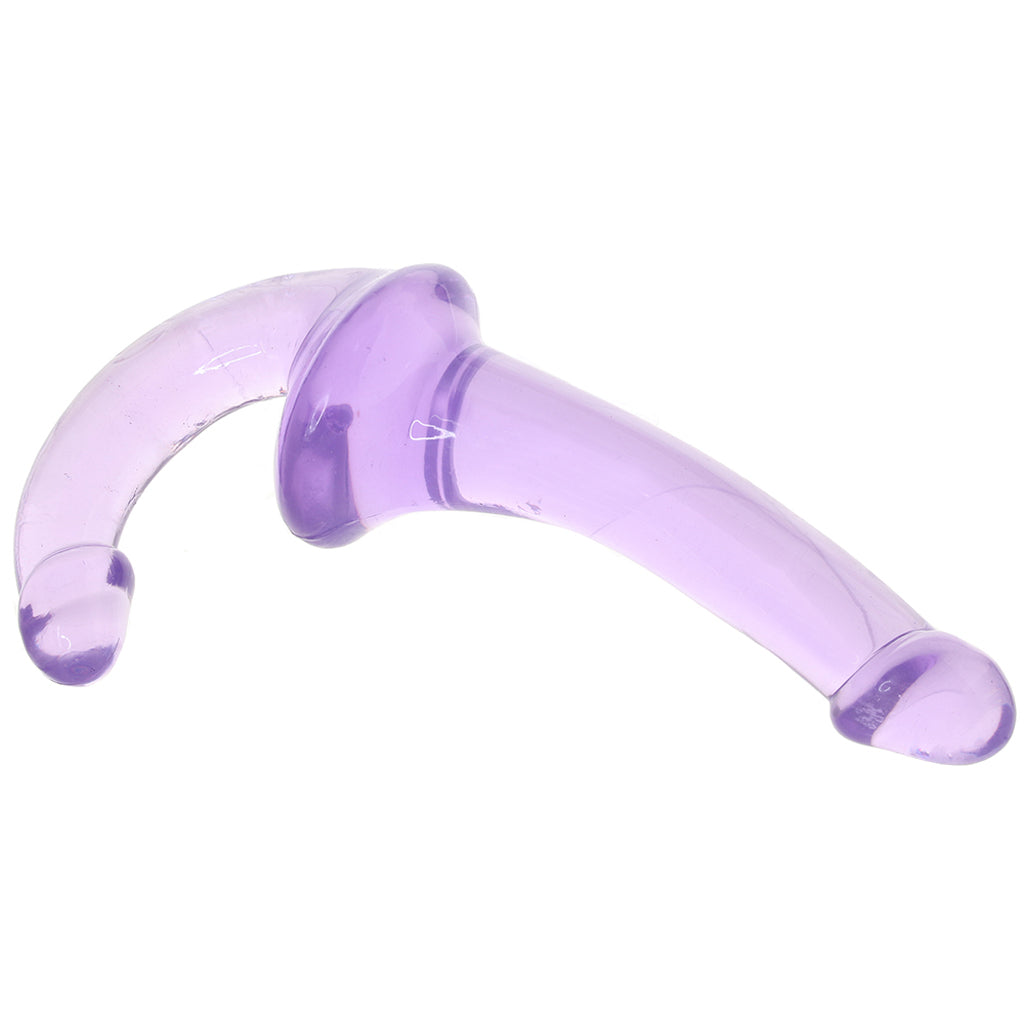 Strapless Strap-On Wearable Jelly Dildo in Purple Dildo Sex Toys > G-Spot Dildos