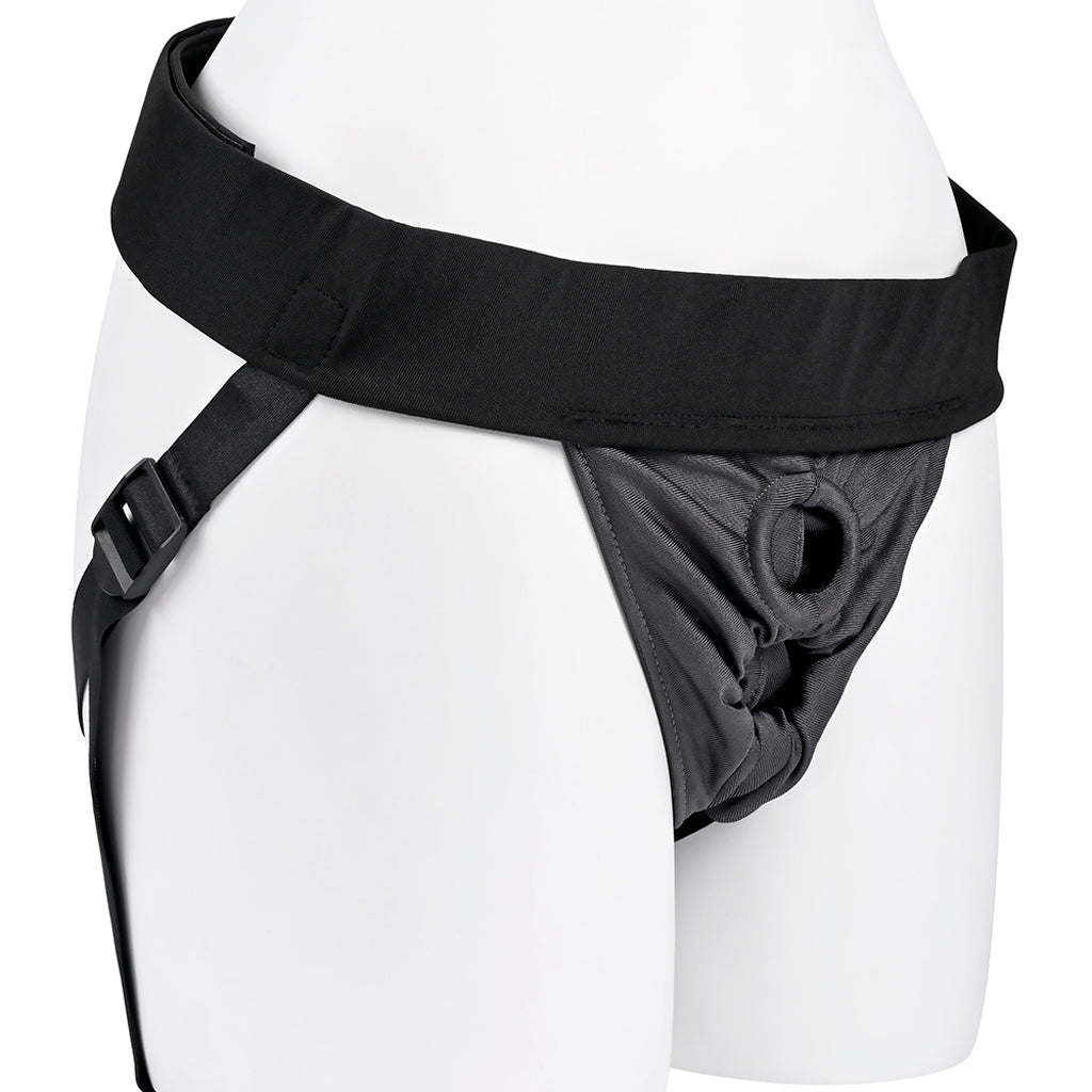 Gender X Double Rider Strap-On Harness Dildo Sex Toys > Strap-On and Harnesses
