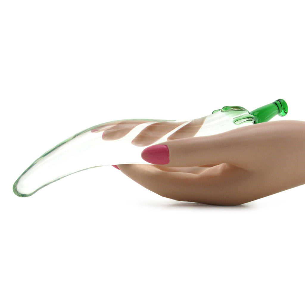 gläs Naturals Chili Pepper Glass Dildo Dildo Sex Toys > Pyrex Glass Dildos
