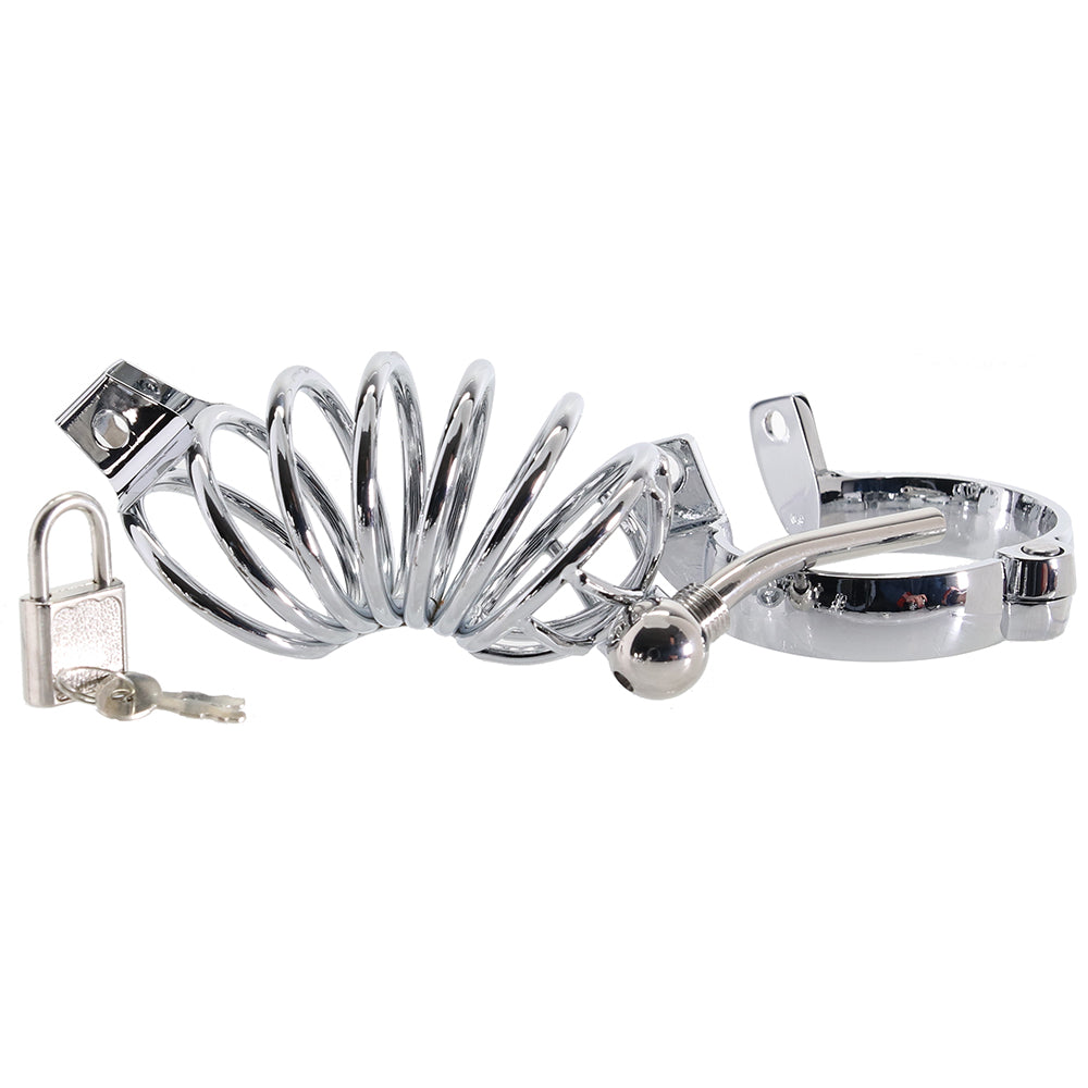 Blue Line Urethral Play Cage Bondage and Fetish > Cock and Ball Devices