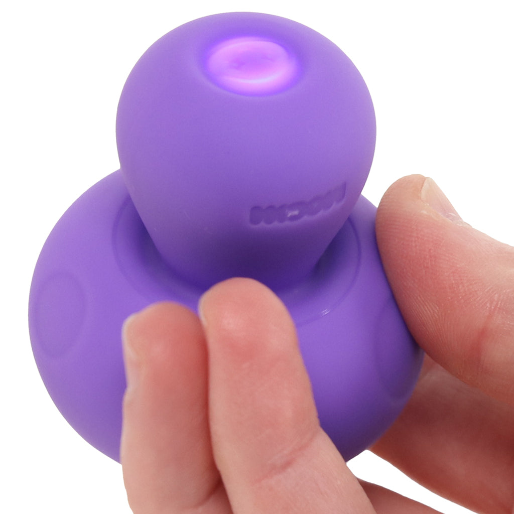 Mochi Silicone Mushroom Mini Vibe in Purple Vibrators > Clitoral Stimulators