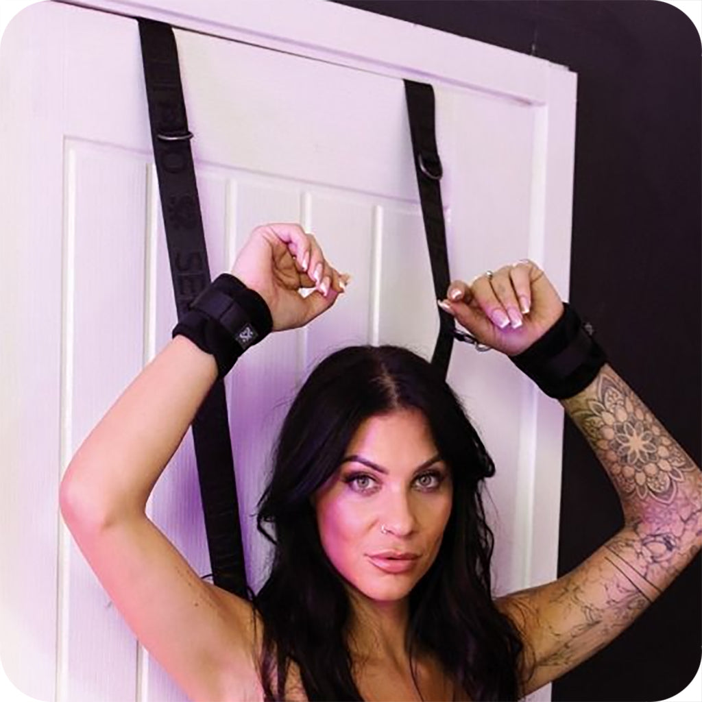 Sei Mio Cross the Threshold X-Shaped Door Restraints Bondage and Fetish > Restraints