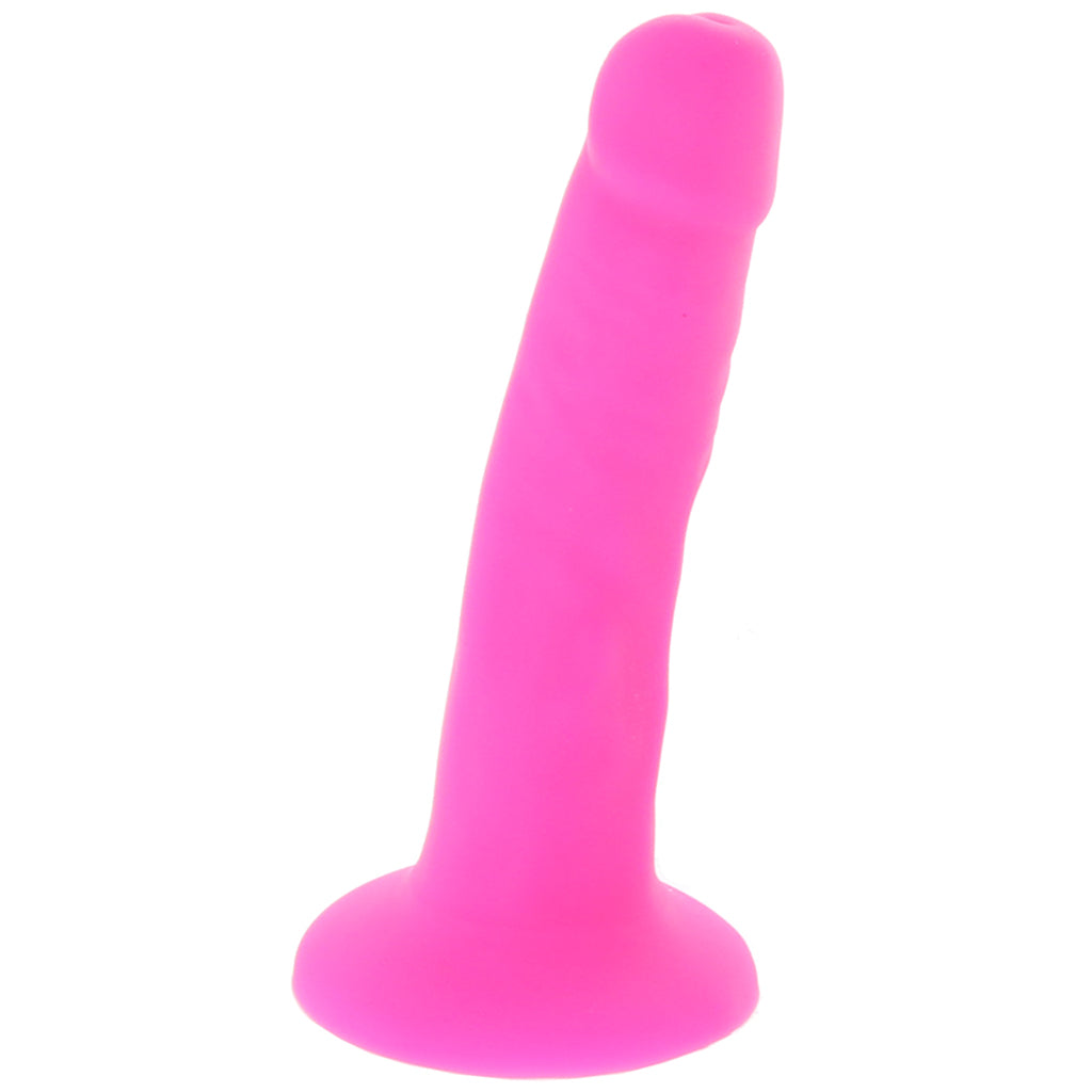 Neo Elite 6 Inch Silicone Dual Density Cock in Pink Dildo Sex Toys > Realistic Dildos