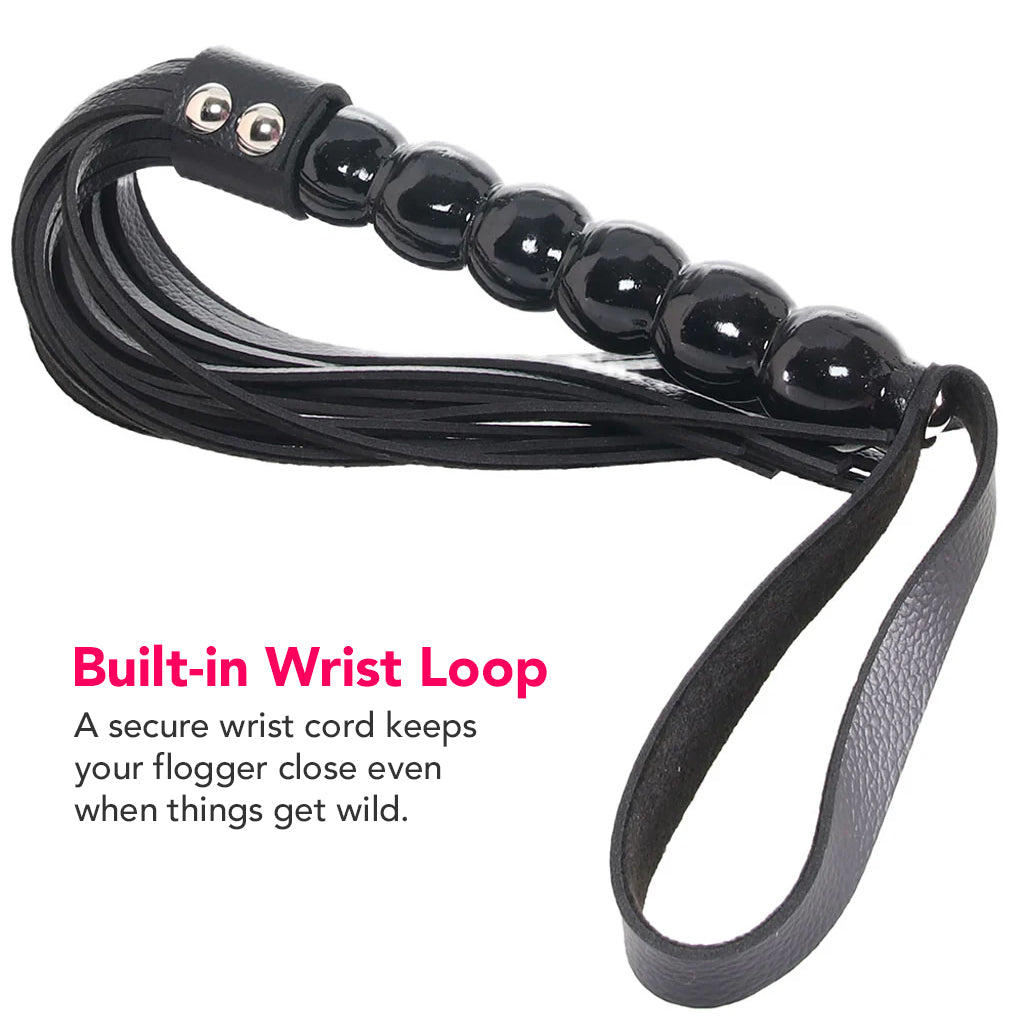 Fetish Fantasy Beaded Cat-O-Nine Tails Bondage and Fetish > Whips and Crops