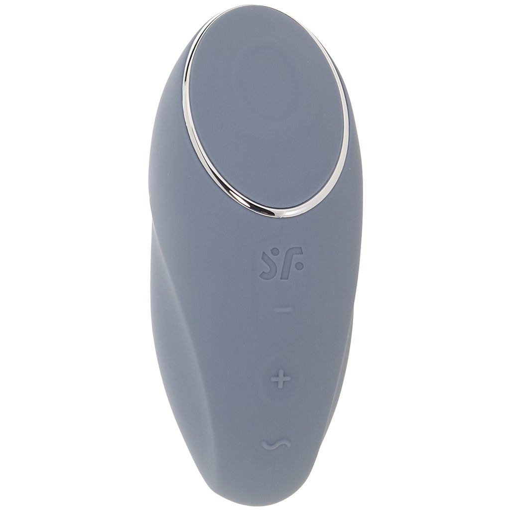 Satisfyer Tap & Climax 1 Tapping Vibe in Grey Vibrators > Clitoral Stimulators