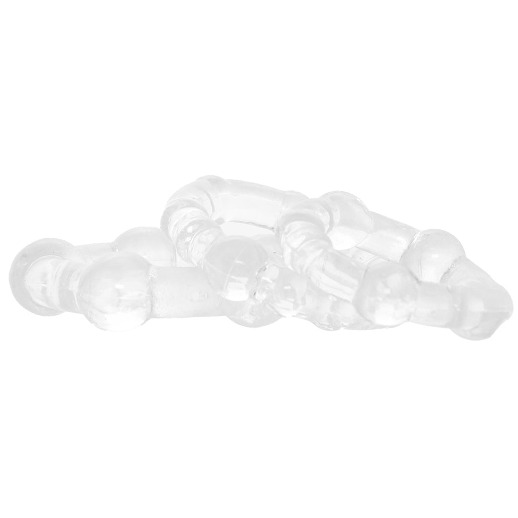 Island Rings Set in Clear Cock Rings
