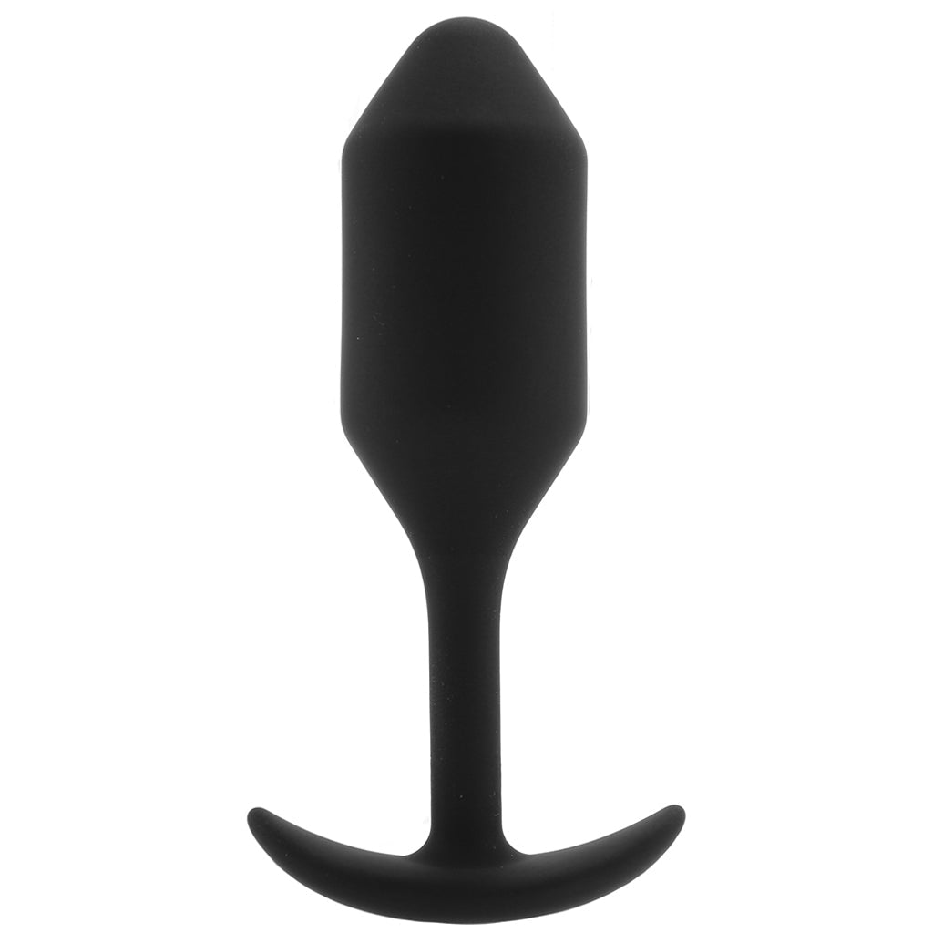 Snug Plug 2 Weighted Silicone Butt Plug Anal Sex Toys > Butt Plugs