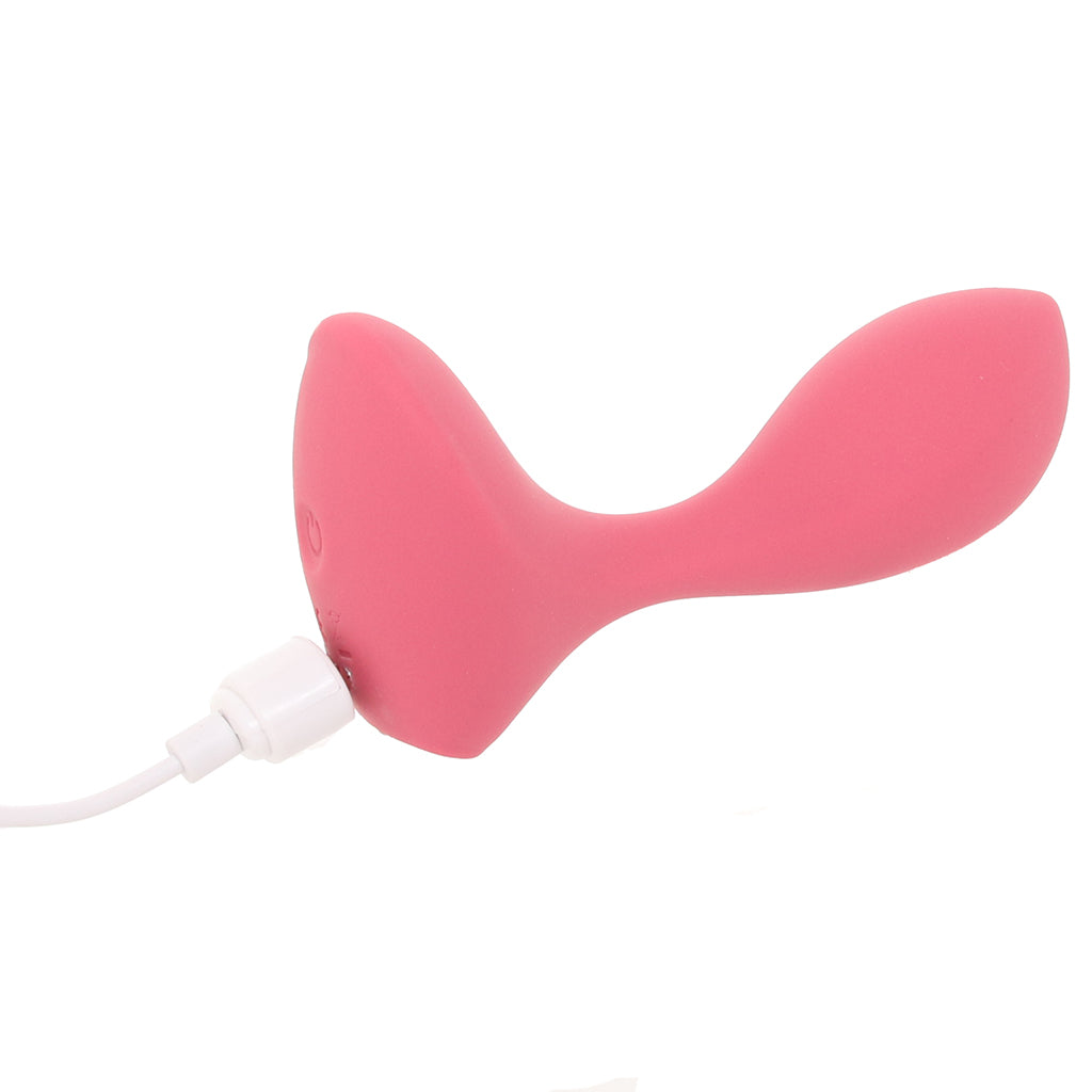 Satisfyer Backdoor Lover Plug Vibe in Red Anal Sex Toys > Butt Plugs