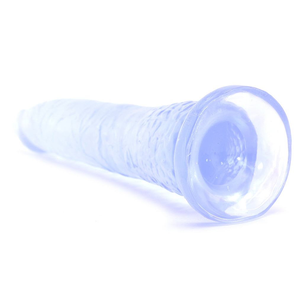 Basix Slim 7 Inch Dildo in Clear Dildo Sex Toys > Realistic Dildos