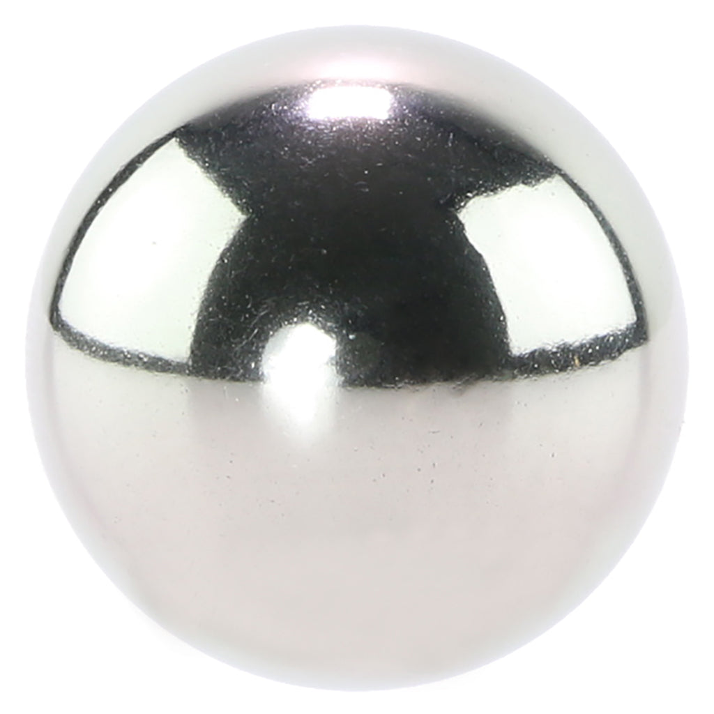 Metallic Weighted Steel Orgasm Balls in Silver Kegel, Ben Wa and Pelvic Health Tools