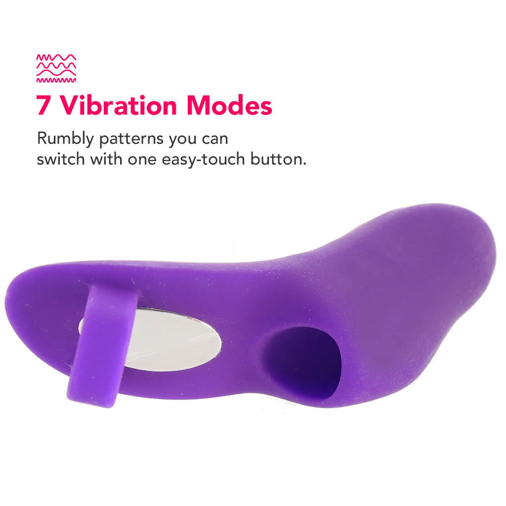 Frisky Finger Bang'her Pro Vibe in Purple Vibrators > Finger Vibrators