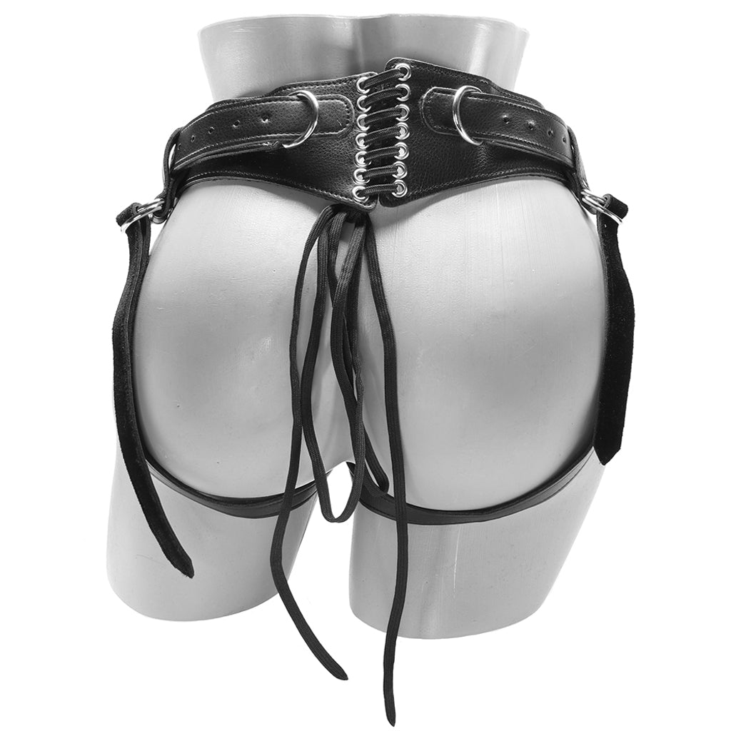 Strap U Bodice Corset Style Strap-On Harness Dildo Sex Toys > Strap-On and Harnesses