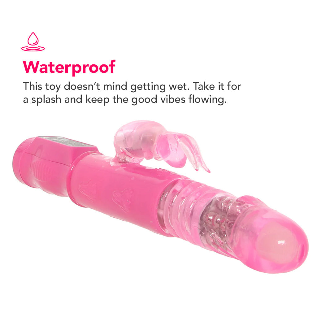PinkCherry Thrusting Bunny Vibe Vibrators > Rabbit Vibrators