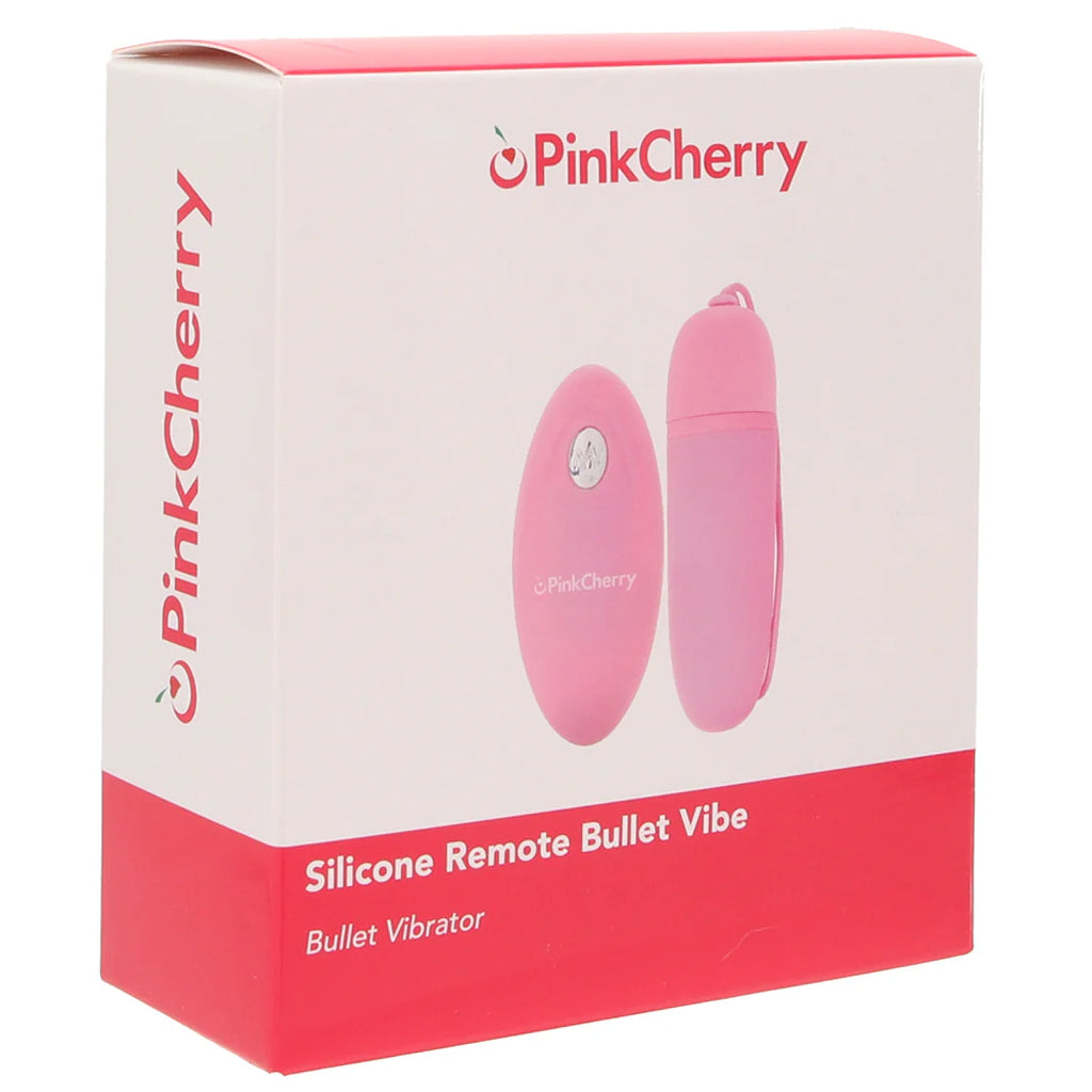 PinkCherry Silicone Remote Bullet Vibe Vibrators > Bullet and Egg Vibrators