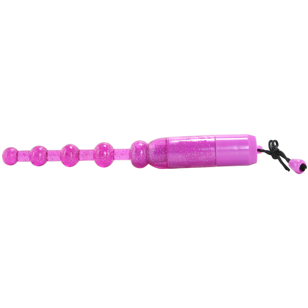 Waterproof Vibrating Pleasure Beads in Purple Anal Sex Toys > Anal Vibrators