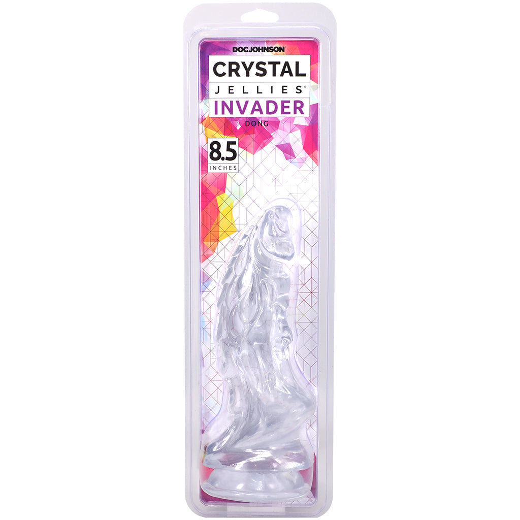 Crystal Jellies 8.5 Inch Invader Dildo Dildo Sex Toys > Fantasy Dildos