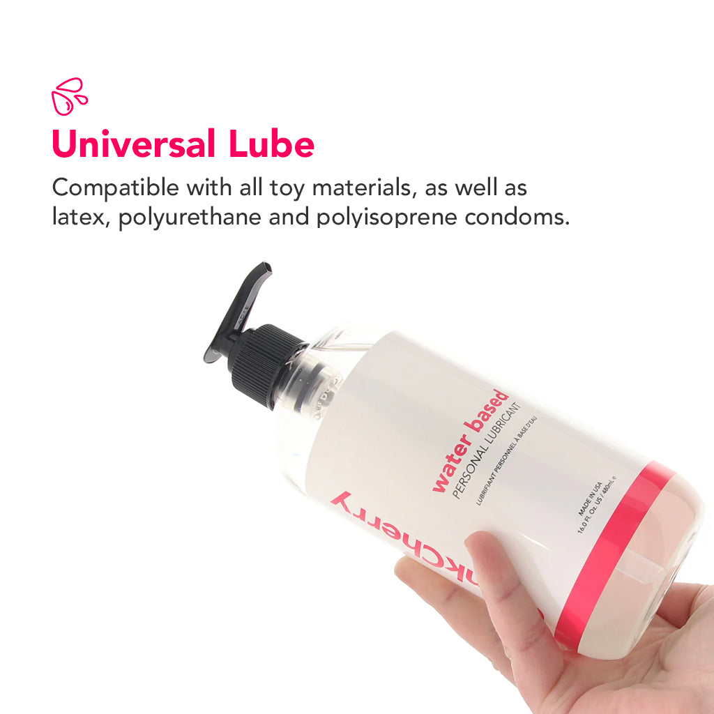 PinkCherry Water Based Lubricant in 16oz/475ml Lubes and Lotions > Water Based Sex Lubes