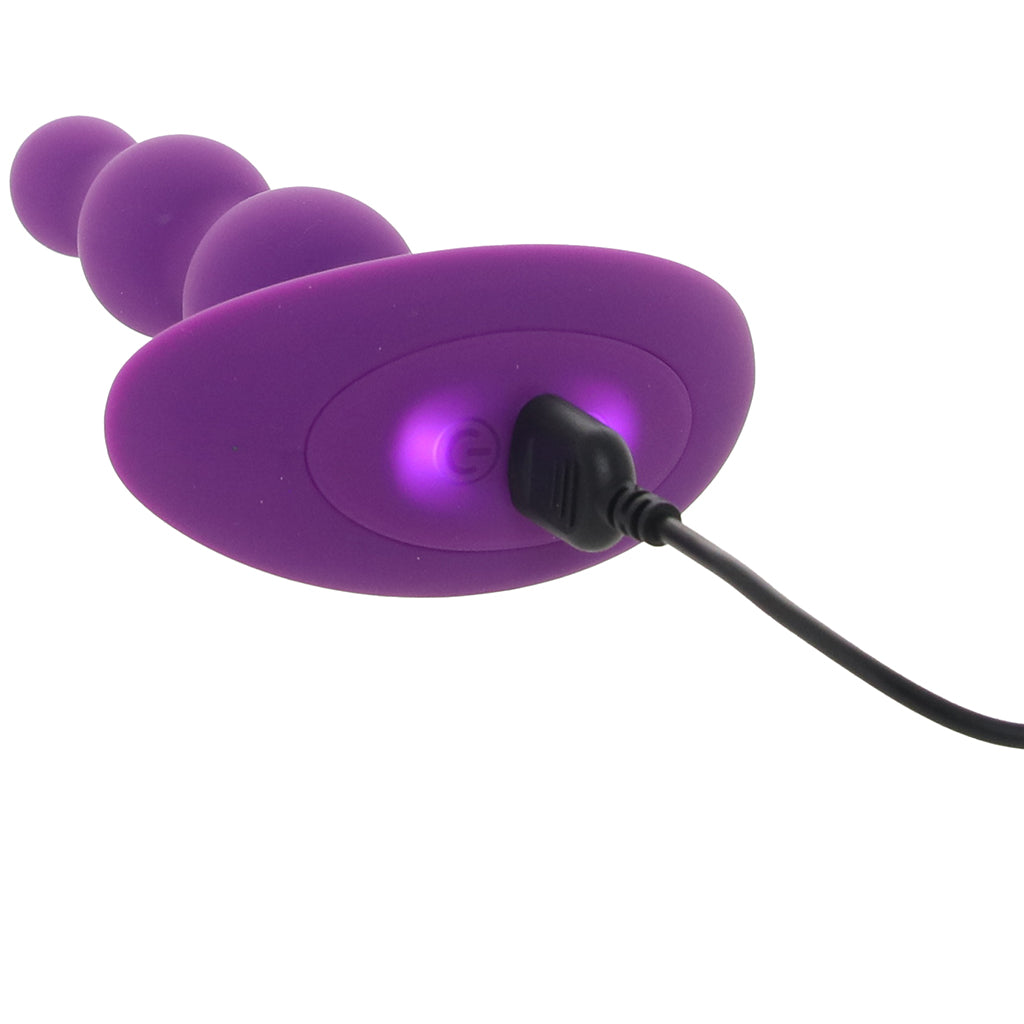 A-Play Beaded 5.5 Inch Anal Vibe in Purple Anal Sex Toys > Anal Vibrators