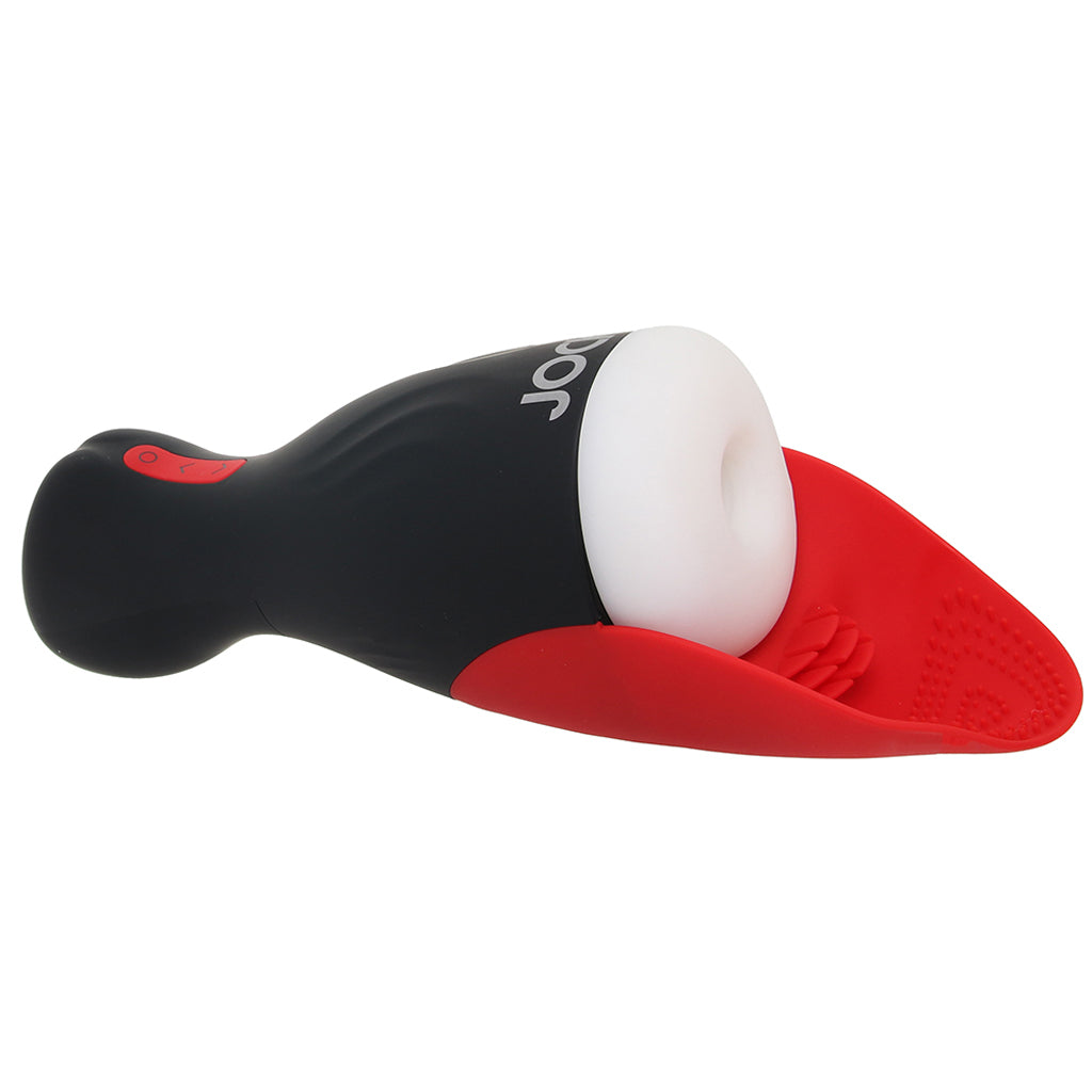 Jock Sucking & Vibrating Masturbator Male Masturbators > Vibrating