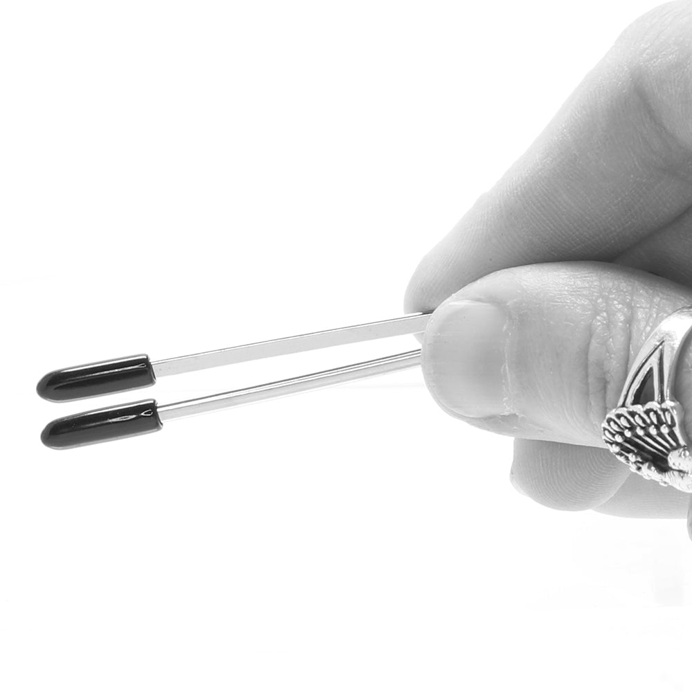 Adjustable Beaded Tweezer Nipple Clips Bondage and Fetish > Nipple Stimulators & Clamps
