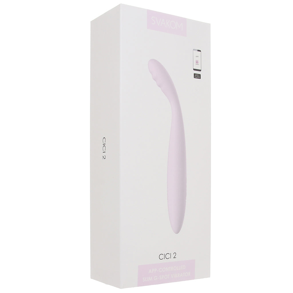 CICI 2 App-Controlled Slim G-Spot Vibe Vibrators > G-Spot Vibrators