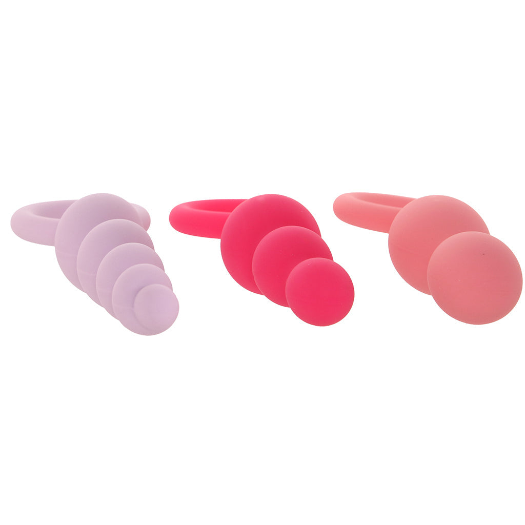 Satisfyer Plugs Silicone 3 Piece Set in Multi-Coloured Anal Sex Toys > Butt Plugs