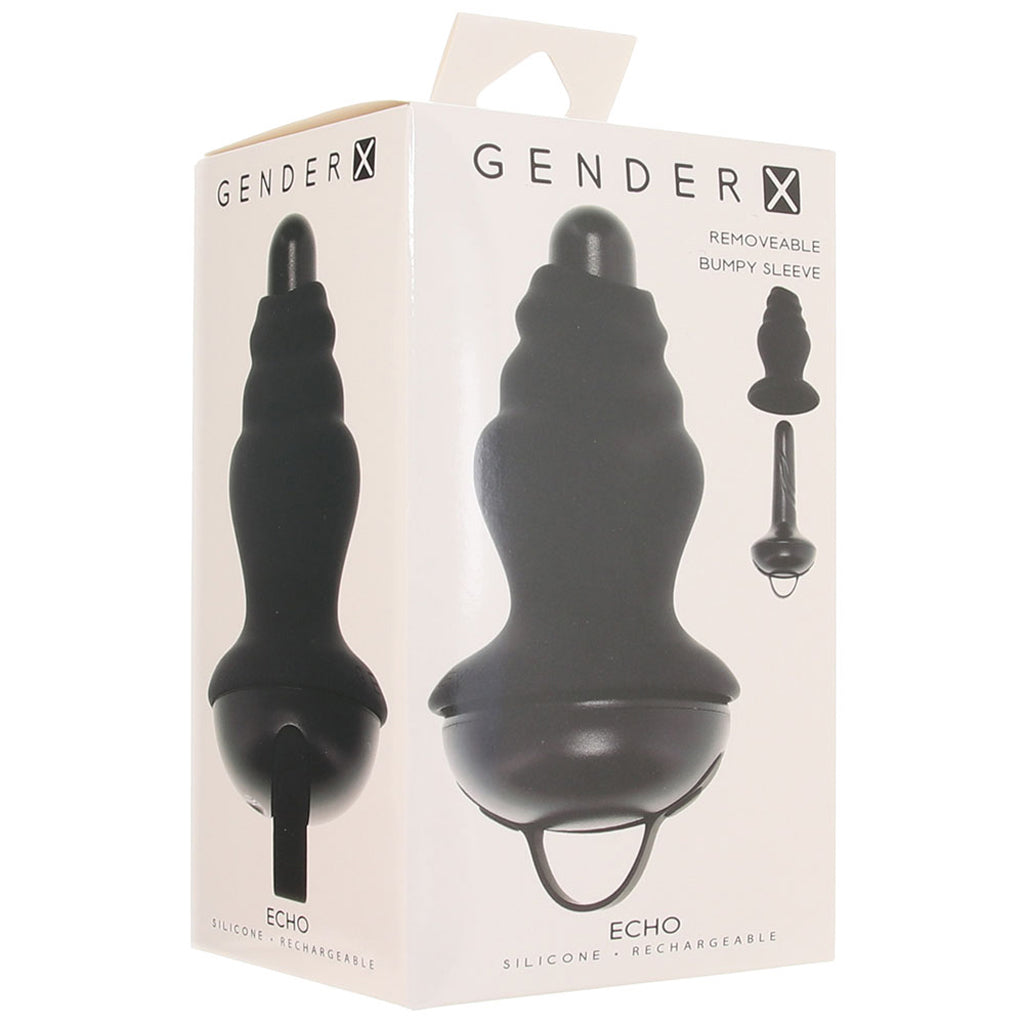 Gender X Echo Sleeved Bullet Vibe Vibrators > Anal Vibrators