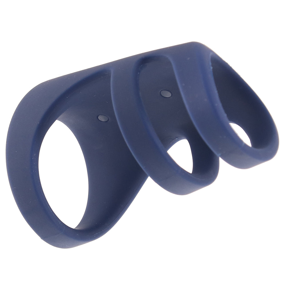 Viceroy Rechargeable Triple Cock Cage Cock Rings