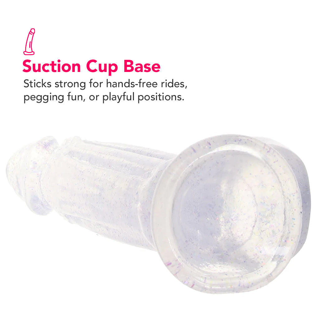 Naturally Yours Bling 7.5 Inch Dildo Dildo Sex Toys > Realistic Dildos