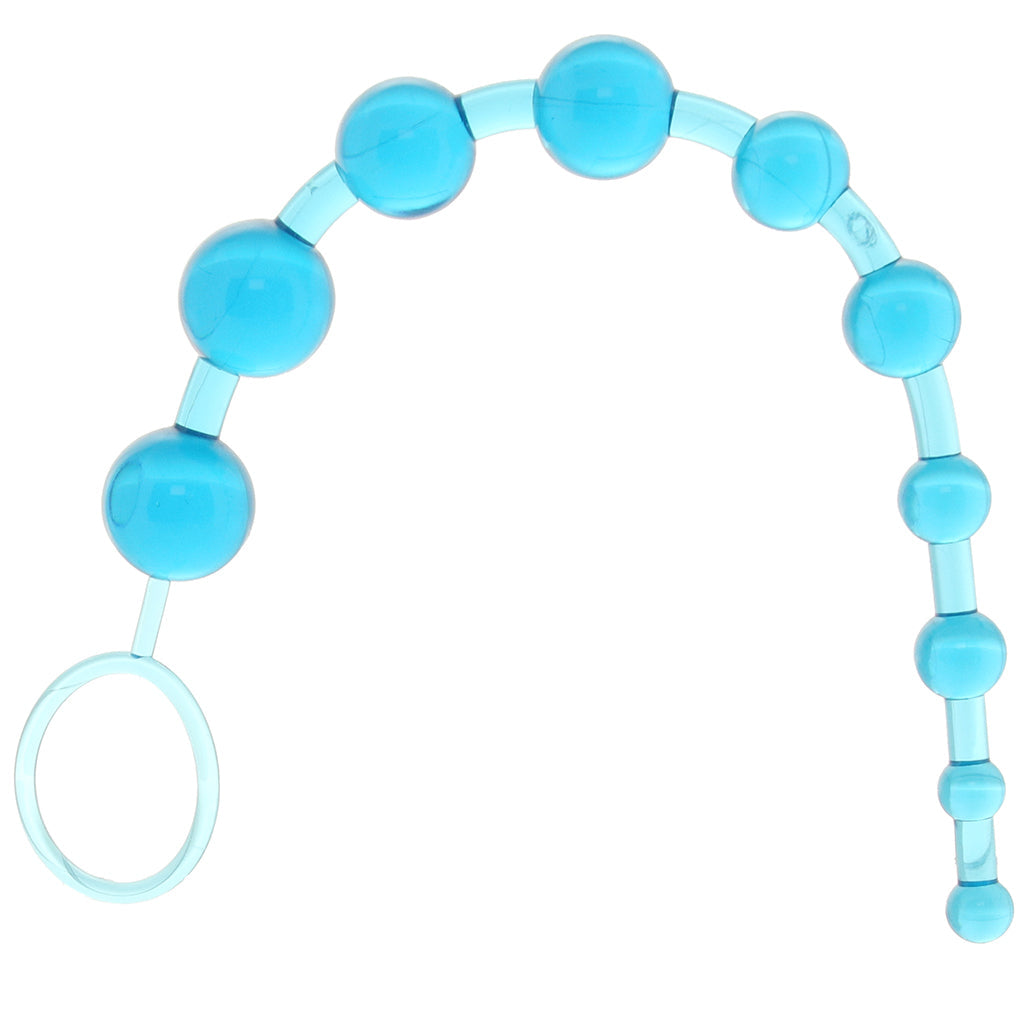 X-10 Anal Beads in Blue Anal Sex Toys > Anal Beads