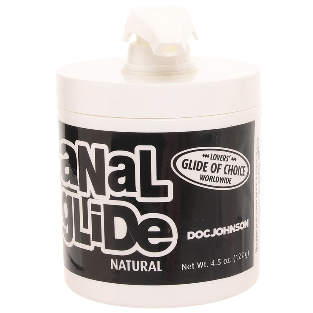 Anal Glide Natural Oil Based Lube in 4.5oz/127g Lubes and Lotions > Anal Sex Lubes