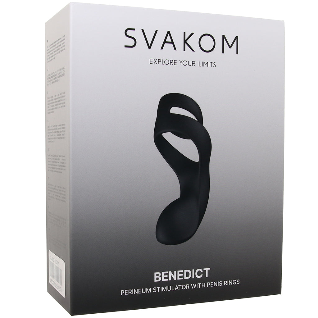 Benedict Double Ring Perineum Stimulator Cock Rings