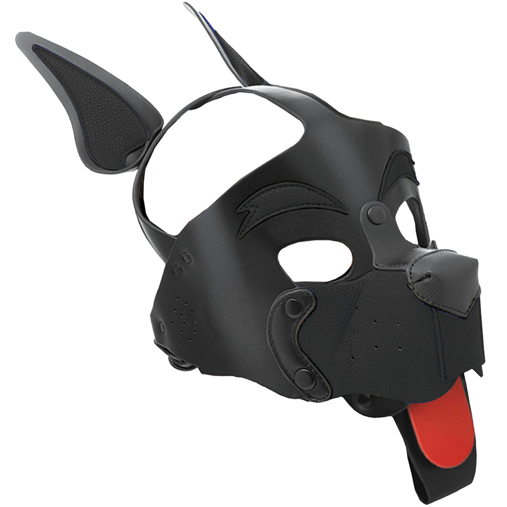 Kanine Kolection Alpha Dog Pup Hood in Black Bondage and Fetish > Pleasure Masks and Dress Up Play